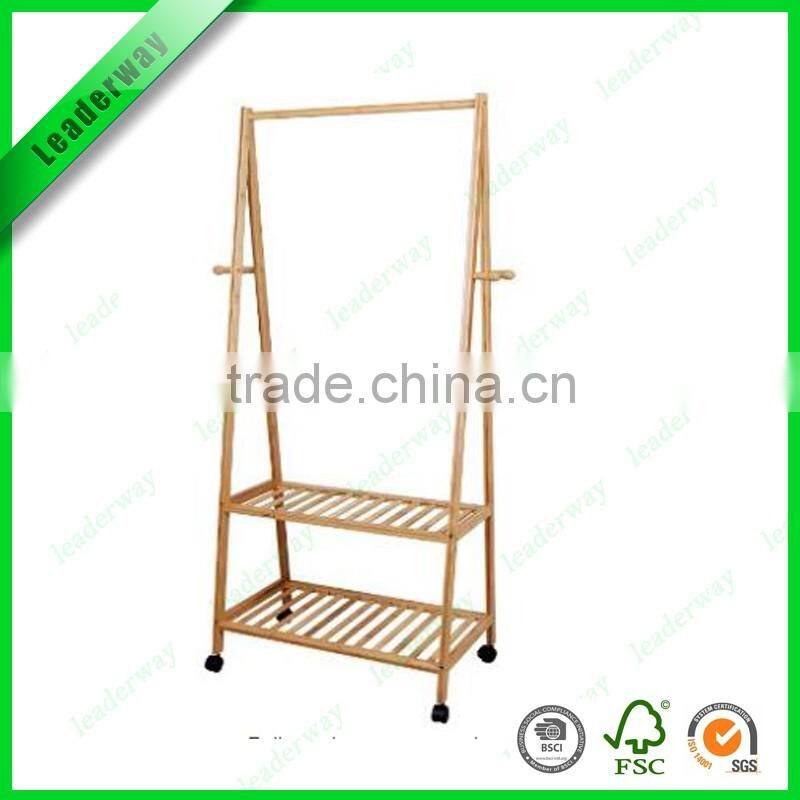 Hot sale morden wooden clothes tree