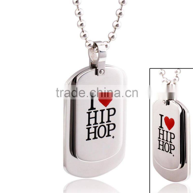 Fashion Stock Stainless Steel Butterfly Mask Pendant FP50017