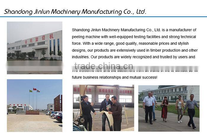 factory direct price 8 feet CNC wood veneer peeling machine with CE