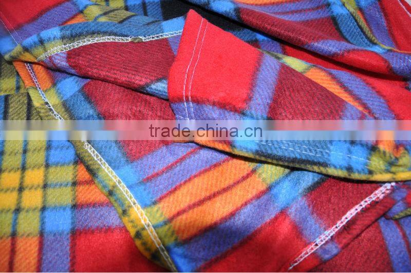 bed sheet polyester throw polar fleece blanket
