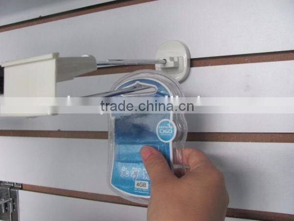 retail security hook for slatwall