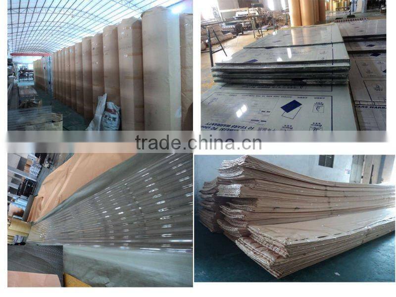UV- weather-proof polycarbonate solid sheet