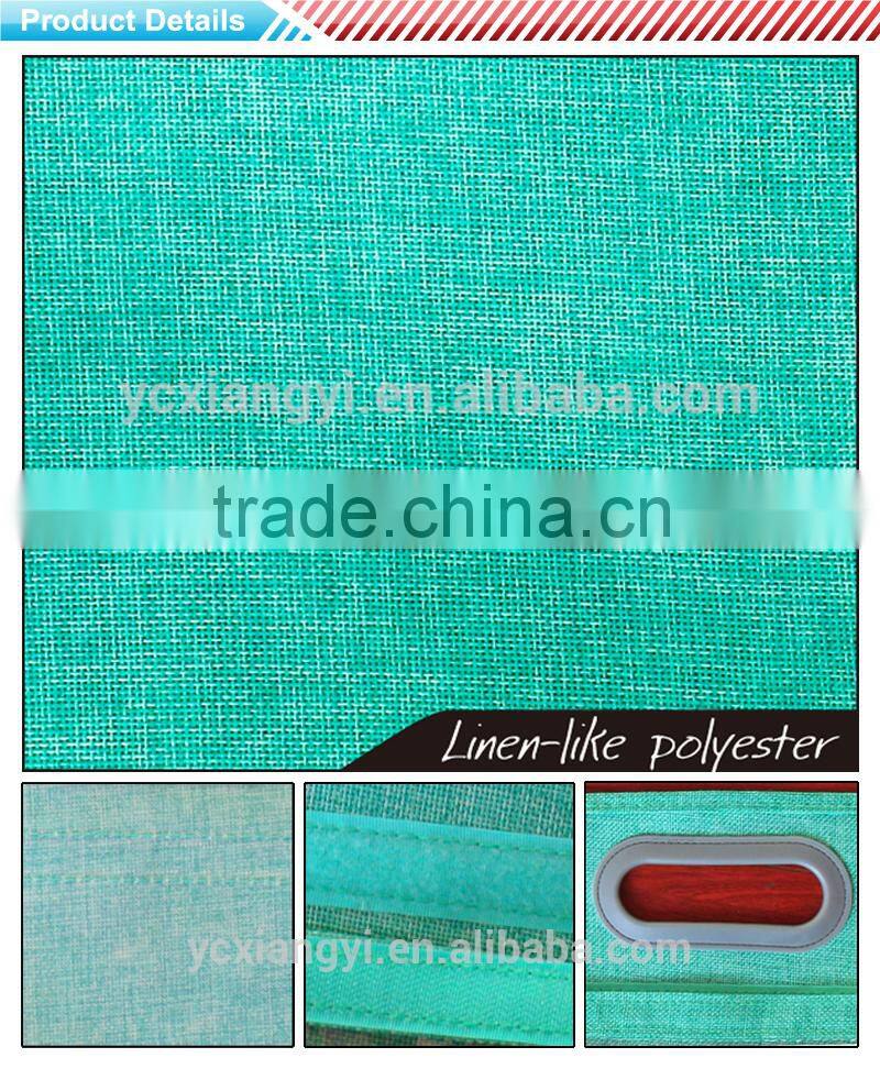 5 buckles buttons China 100% cotton like polyester cheap bag hanger hooks