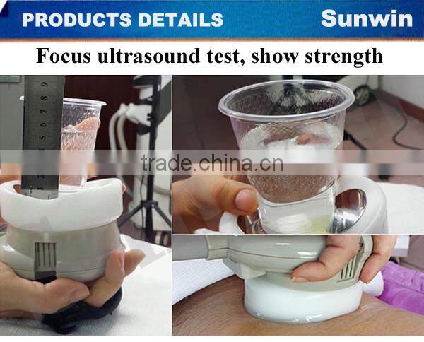(SW-255F)2014 hot sale! focus ultrasonic keyword cavitation slimming device