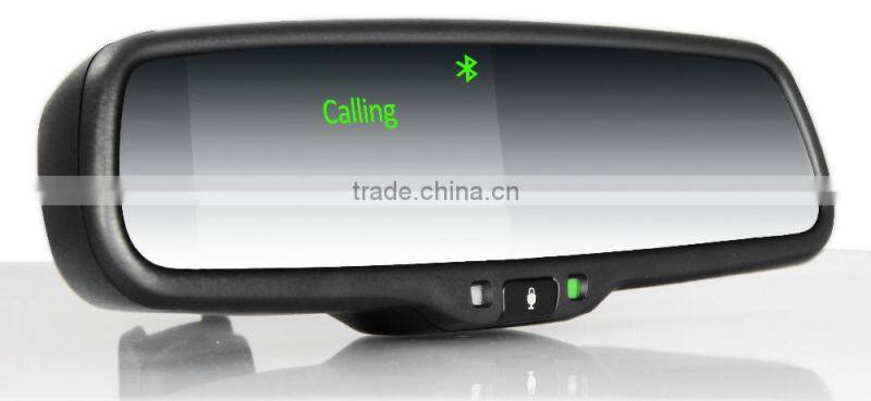 4.3 Inch Car Rear View Mirror Monitor with Bluetooth Handsfree for any Car Model