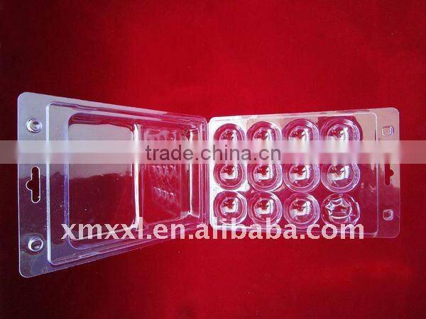 6 unit clear golf ball packaging