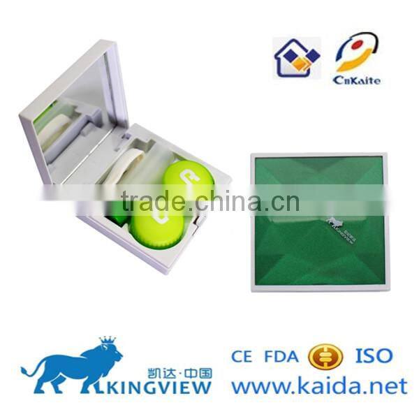 Candy crystal color contact lens box for popular wholesale