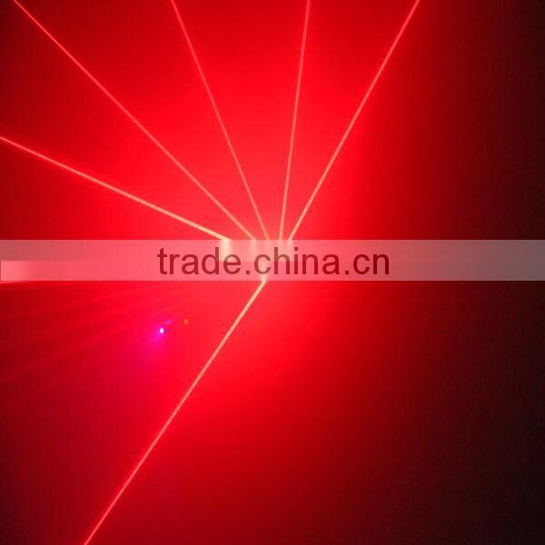 100mW laser beam effect red laser light