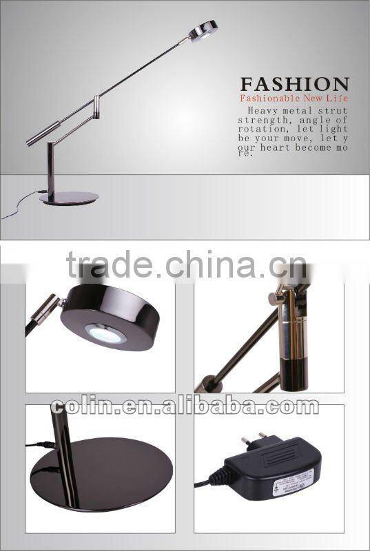 4X1W stainless steel led reading lamp