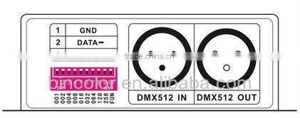 BC-802-2801 DC5V-24V WS2801 DMX512 decoder led DMX controller WS2803