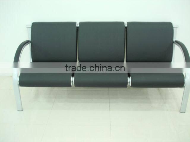 strainless steel office sofa set leisure sofa 807