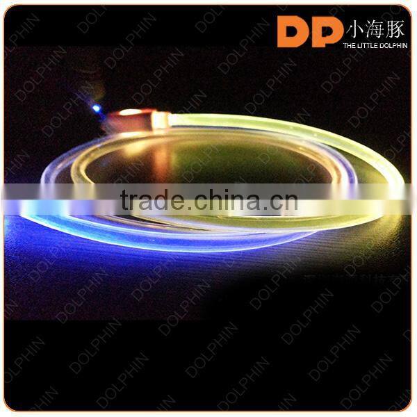 Top design 2016 multi charger cable free sample zipper usb cable for mobile phone charger