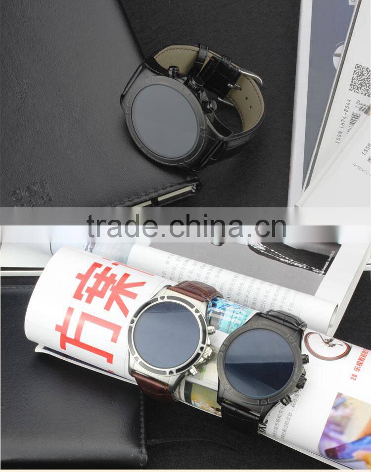 M3 series genuine leather strap howear OS android wear with android & IOS support