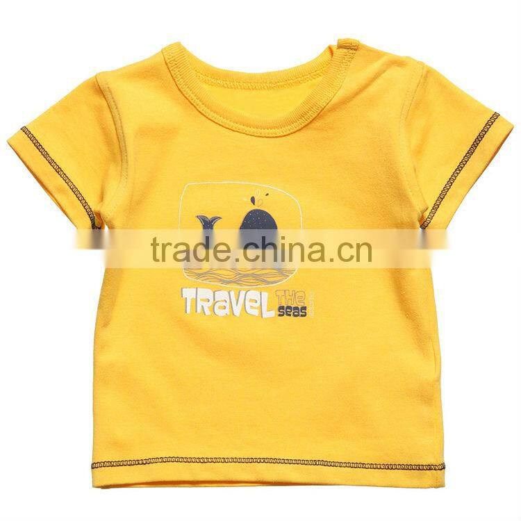 lovely baby boy summer child clothes printed t shirt and blue shorts