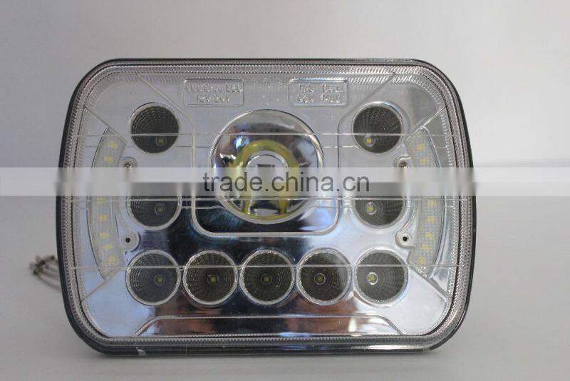 China factory hot selling 5x7 headlight in USA market,7inch led work light for truck