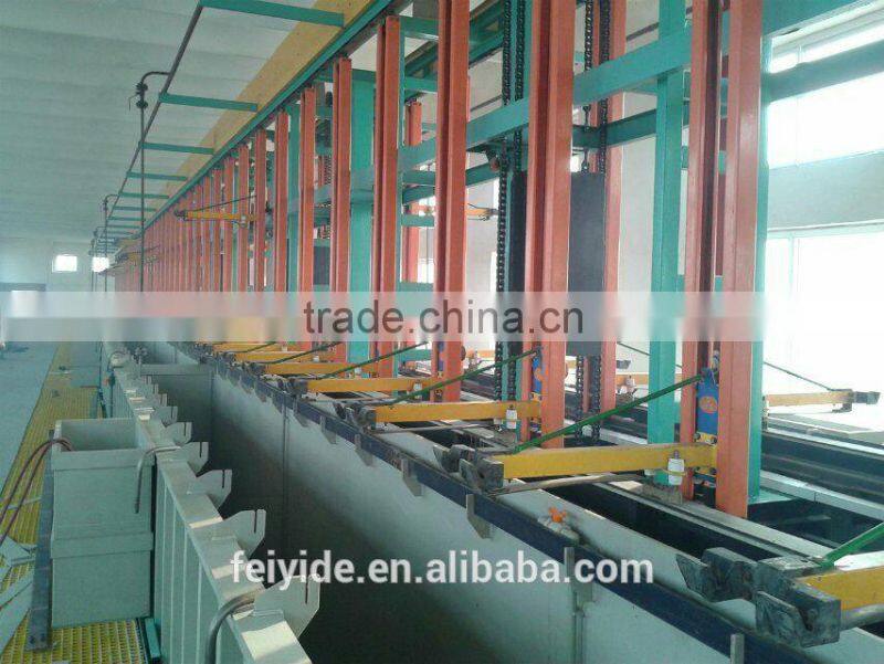 Feiyide Single type double type PP Electroplating Tank