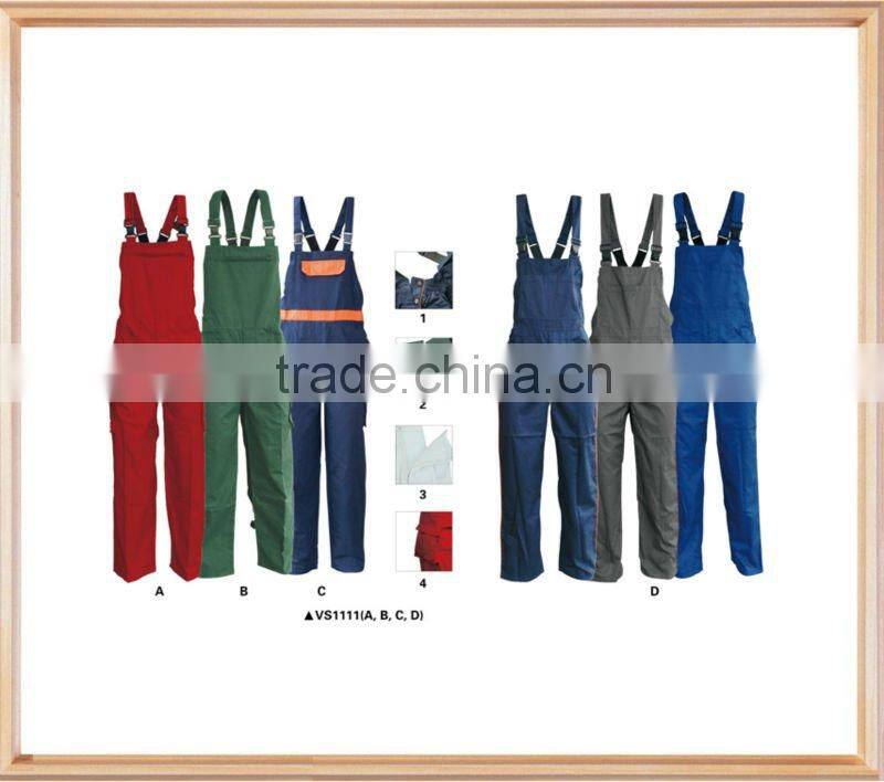 bib pants working trousers/pants