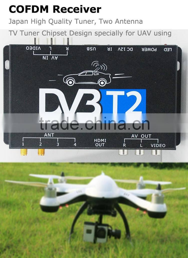 COFDM-221R AV 1080P Transmission image Transceiver CVBS 170~900Mhz Coded Orthogonal Frequency Division Multiplex