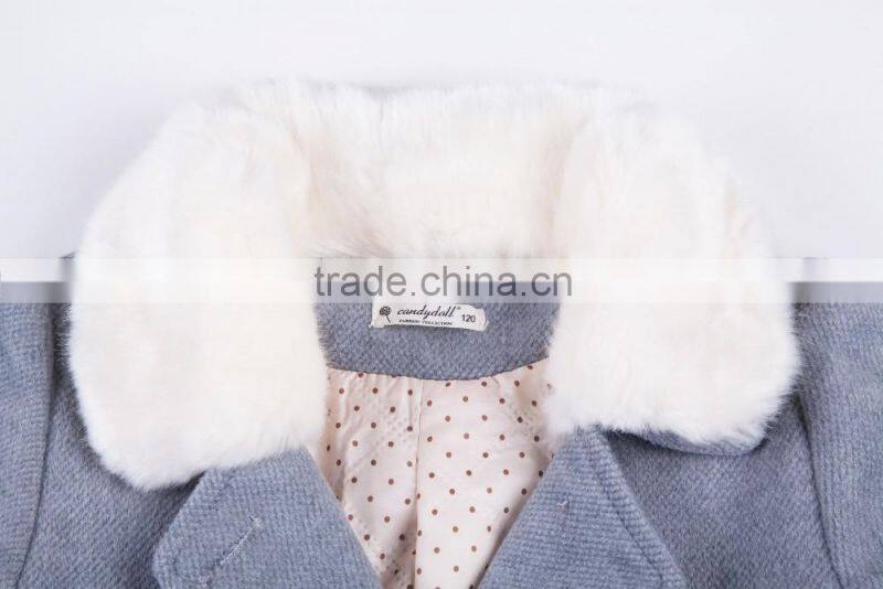 Wholesale Latest Design New Fashion Baby Kids Clothes Cheap WInter Warm Girls Coat