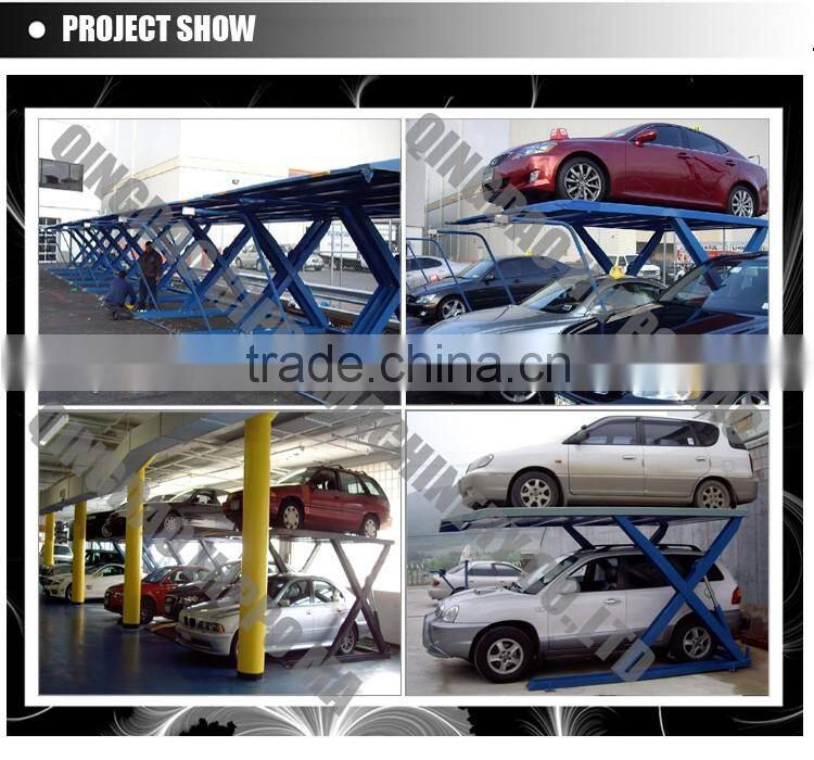underground parking lift for car parking garage