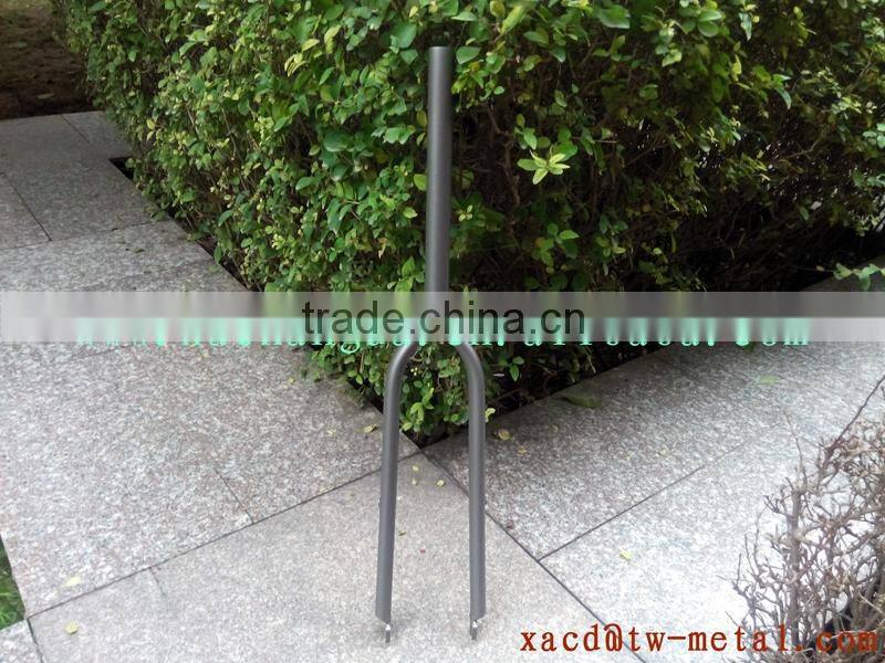 titanium road bike fork with sand blast finished road bicycle fork hot sale road bike fork