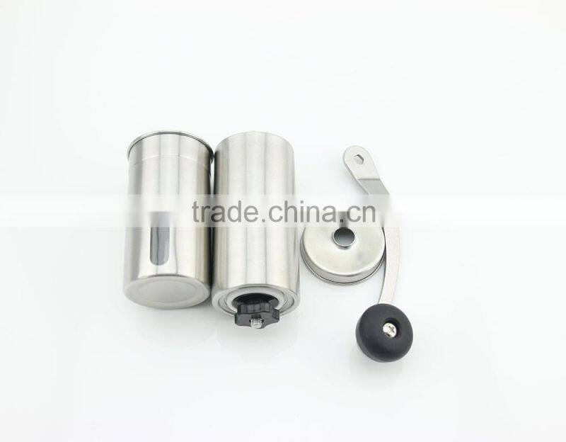 hot selling food safe stainless steel manual coffee grinder