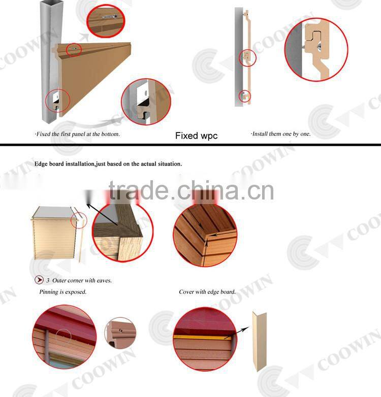 Natural cedar exterior wall cladding