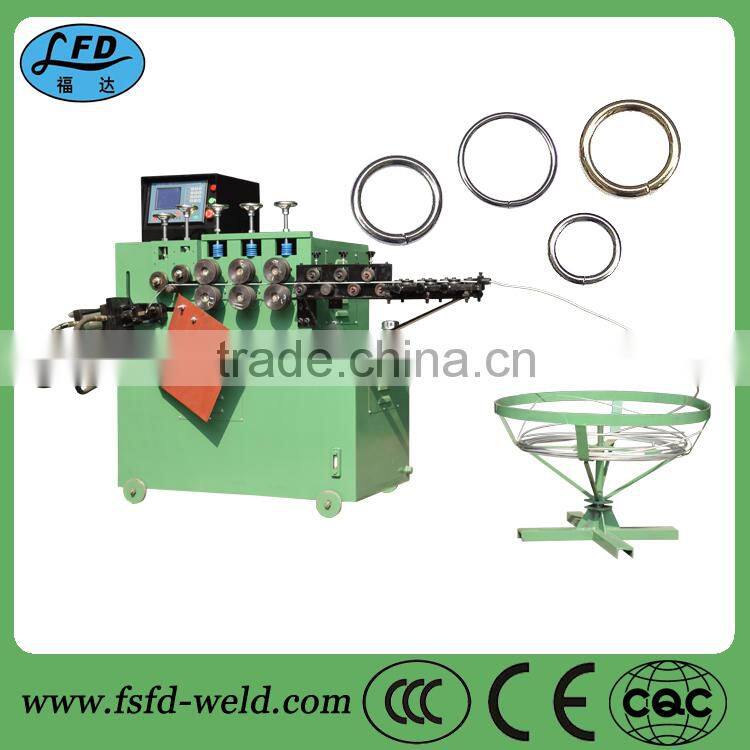 Fully automatic hydraulic ring making machine