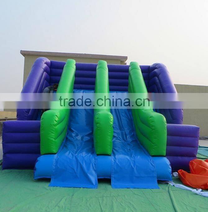 Hola yellow bouncy castle/inflatable bouncy castle with water slide/bouncer house
