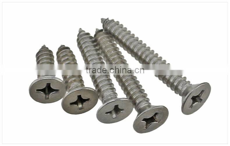 stainless steel self tapping screw/self tapping screw/tapping secrw