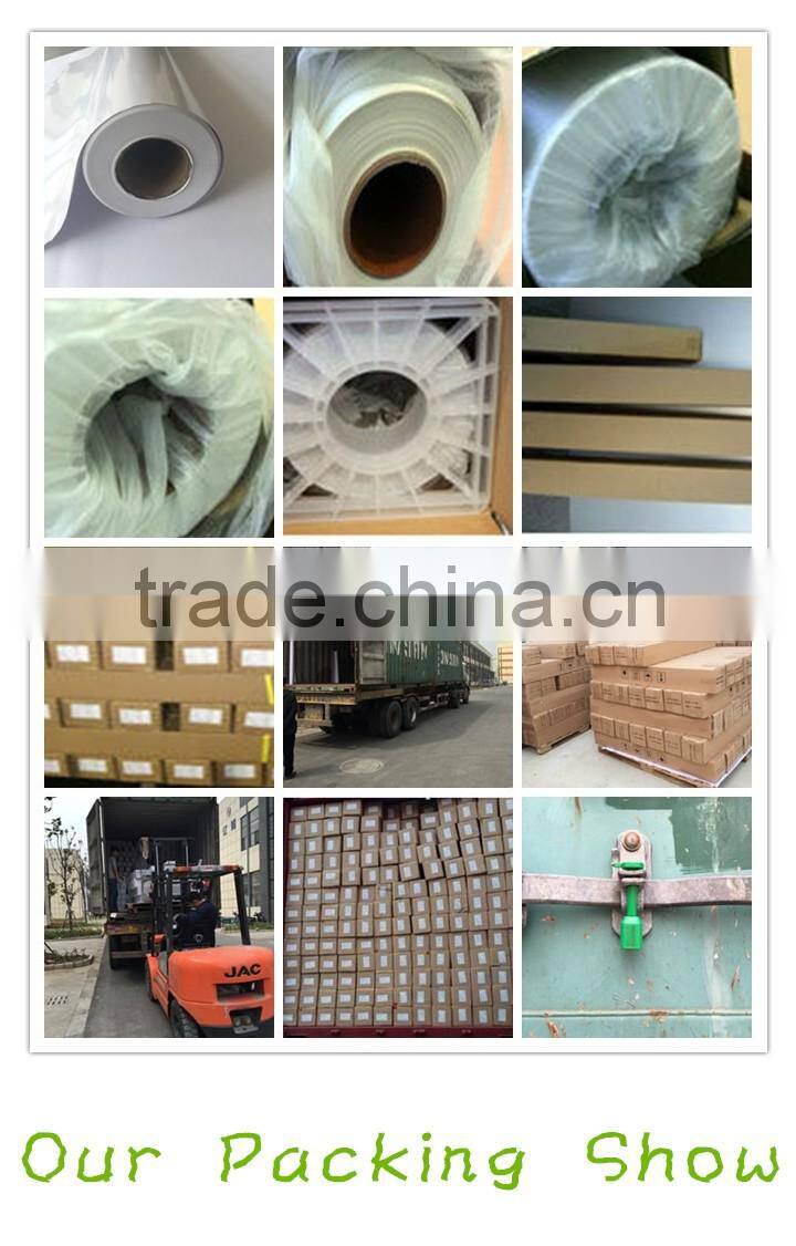 Hot Sale PVC Transparent Self Adhesive Vinyl, Solvent Clear Vinyl PVC thickness 80-100micron(including glue) 36"/42"/50"/54"/60"