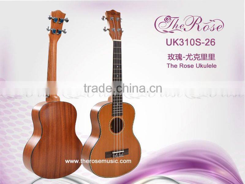 Aquila strings solid cedar & sapele mahogany neck tenor rosewood fingerboard Aquila strings ukulele