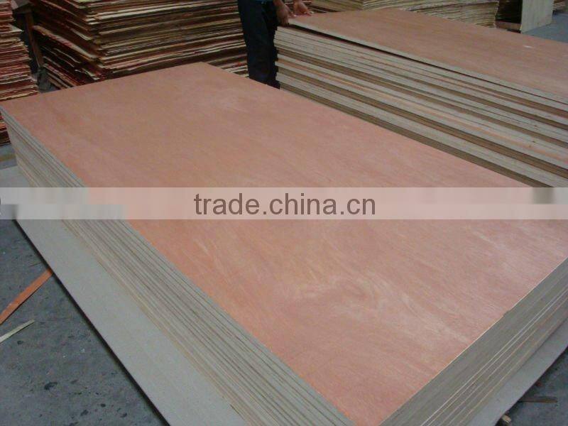 4x8 3mm Indoor Usage Furniture Grade Commercial Okoume Plywood