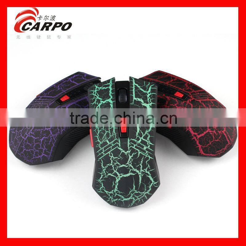 Best selling gaming wireless 6D mouse on white computer desks V4