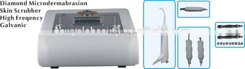 Professional 4 IN 1 LCD facial beauty diamond dermabrasion equipment with ce