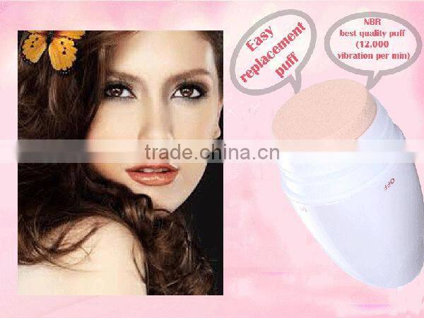 Cosmetic makeup foundation sponge puff