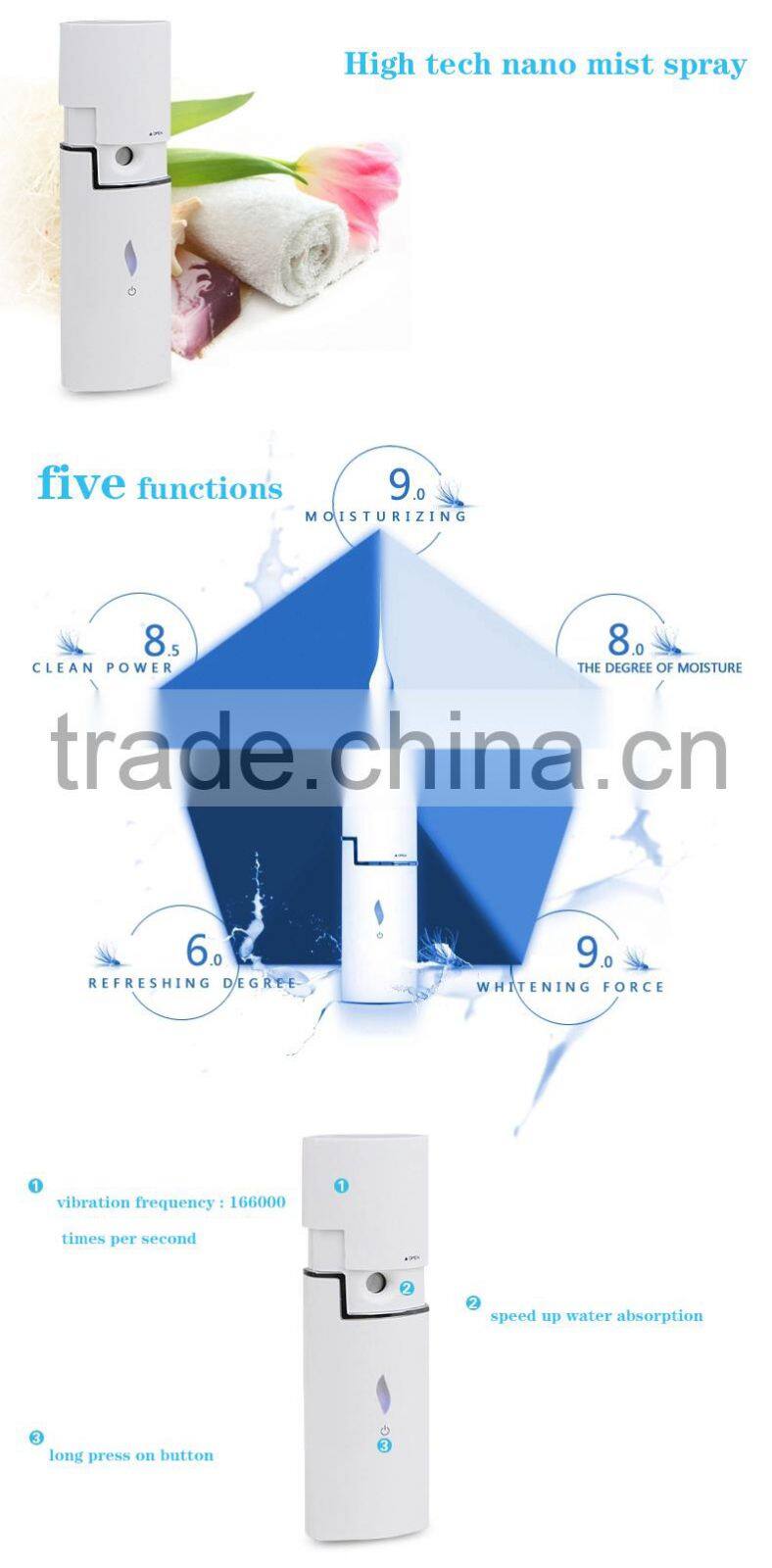 Facial moisturizer Spray apparatus Factory direct sales Electronic gifts