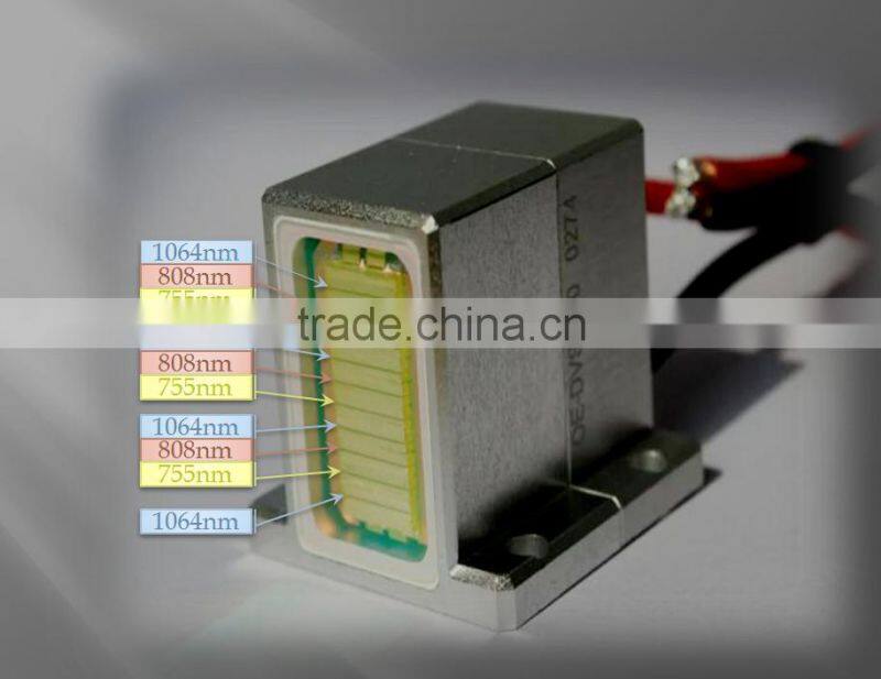 Cost-effictive Beauty equipment diode laser 755 1064 810nm hair removal