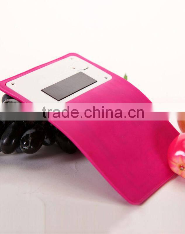 office&business promotional gifts silica gel 8 Digits waterproof Solar flexible Silicone soft rubber calculator