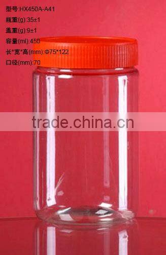 Transparent plastic pet bottles/empty plastic bottles