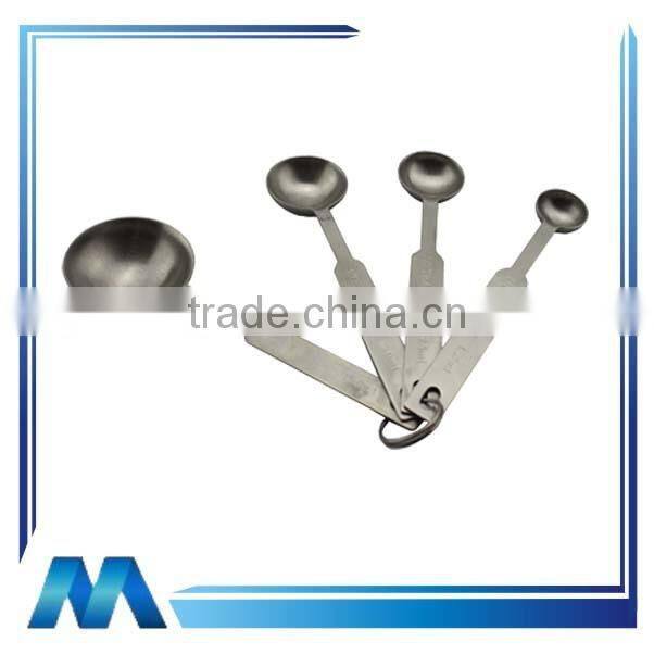 Good selling 4PCS square S.S. measuring spoon set