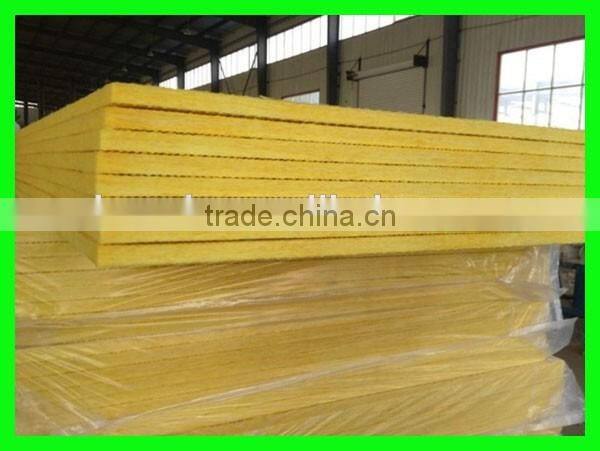Non-flammable glass wool acoustic insulation board building materials
