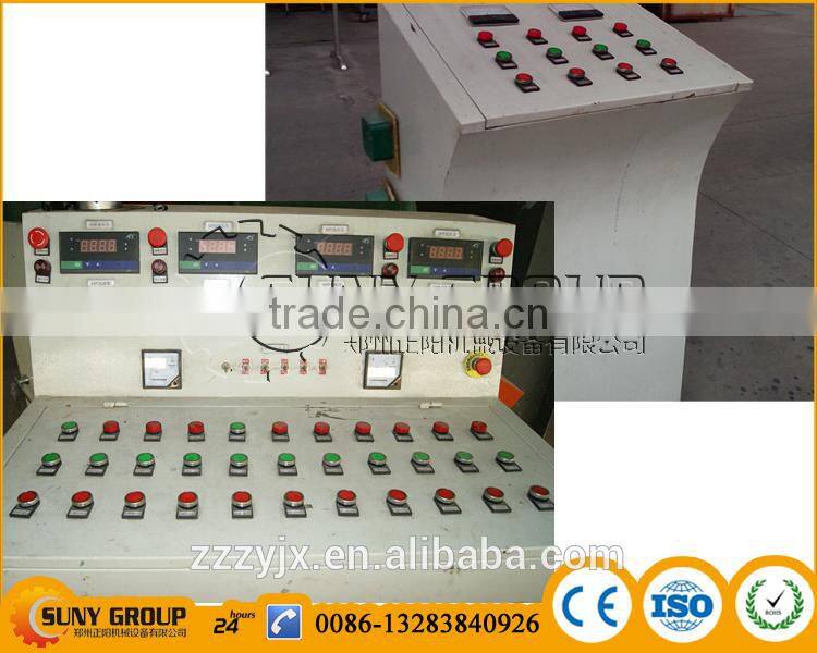 Continuous waste plastic pyrolysis to oil machine