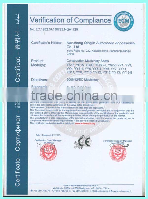 Black PVC YY4-1 folding seat for boat