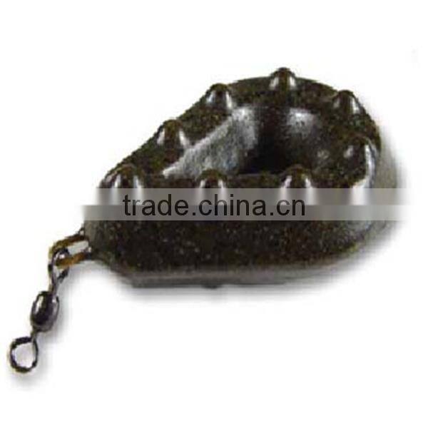 Square Pear Carp Fishing Lead Sinkers