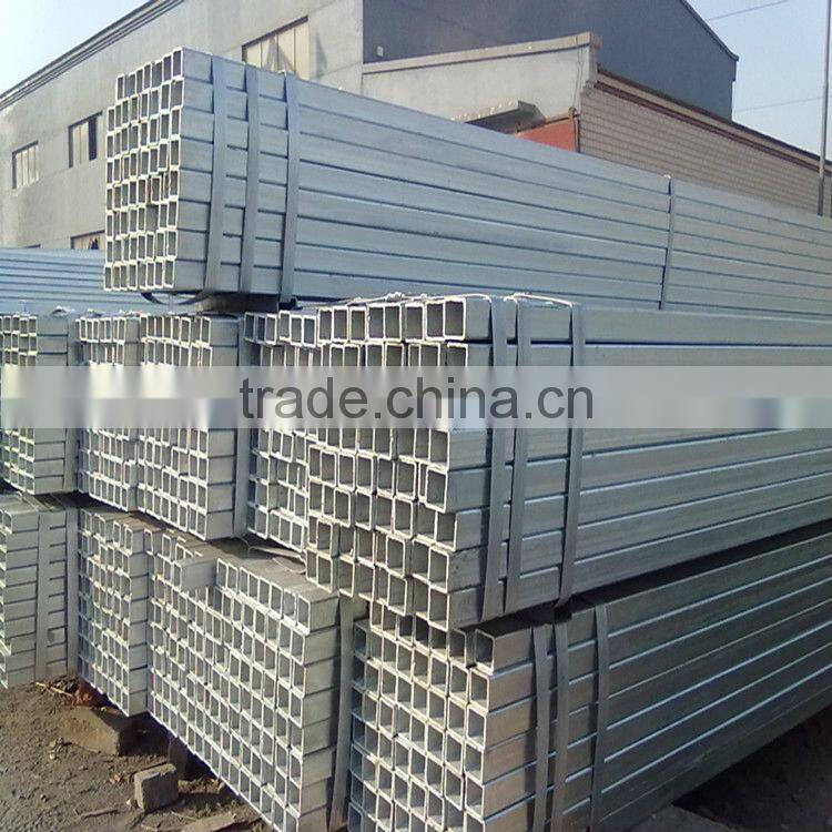 a5 Weld Steel pipes dimension square and rectangular steel pipe for concrete fence posts with good price