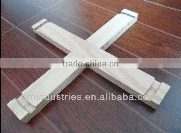 Unfinished North America Real Oak Wooden Cross