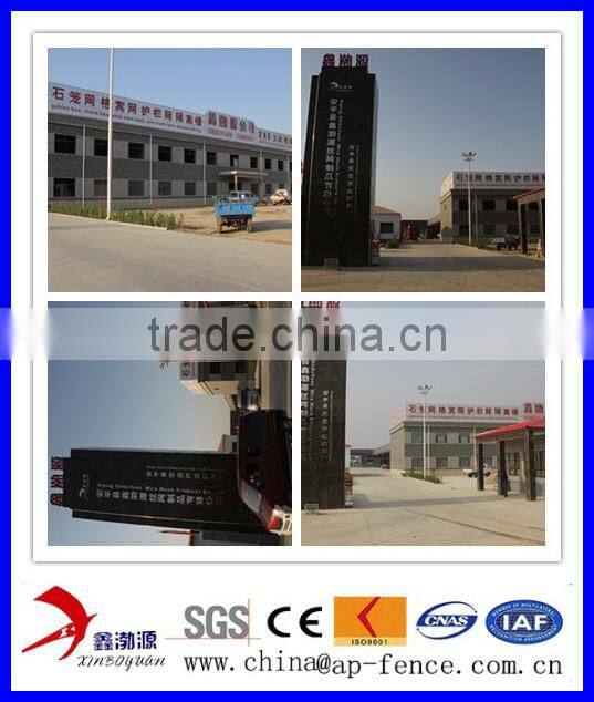 Fence netting for slope protection