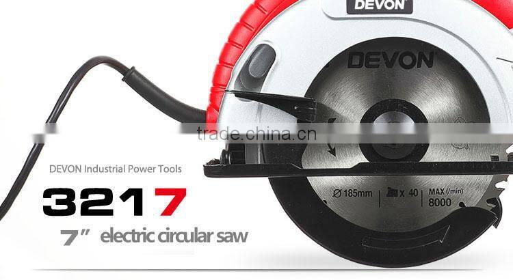 Top Selling Circular Saw Machine, 7" 1300W Compact Body Electric Circular Saw 3217