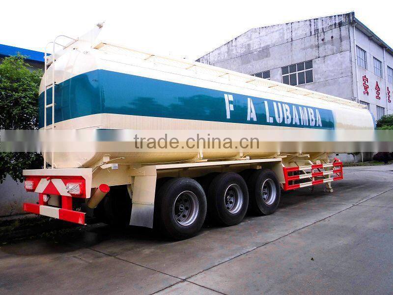 3 axles semi trailer truck,water semi trailer for sale